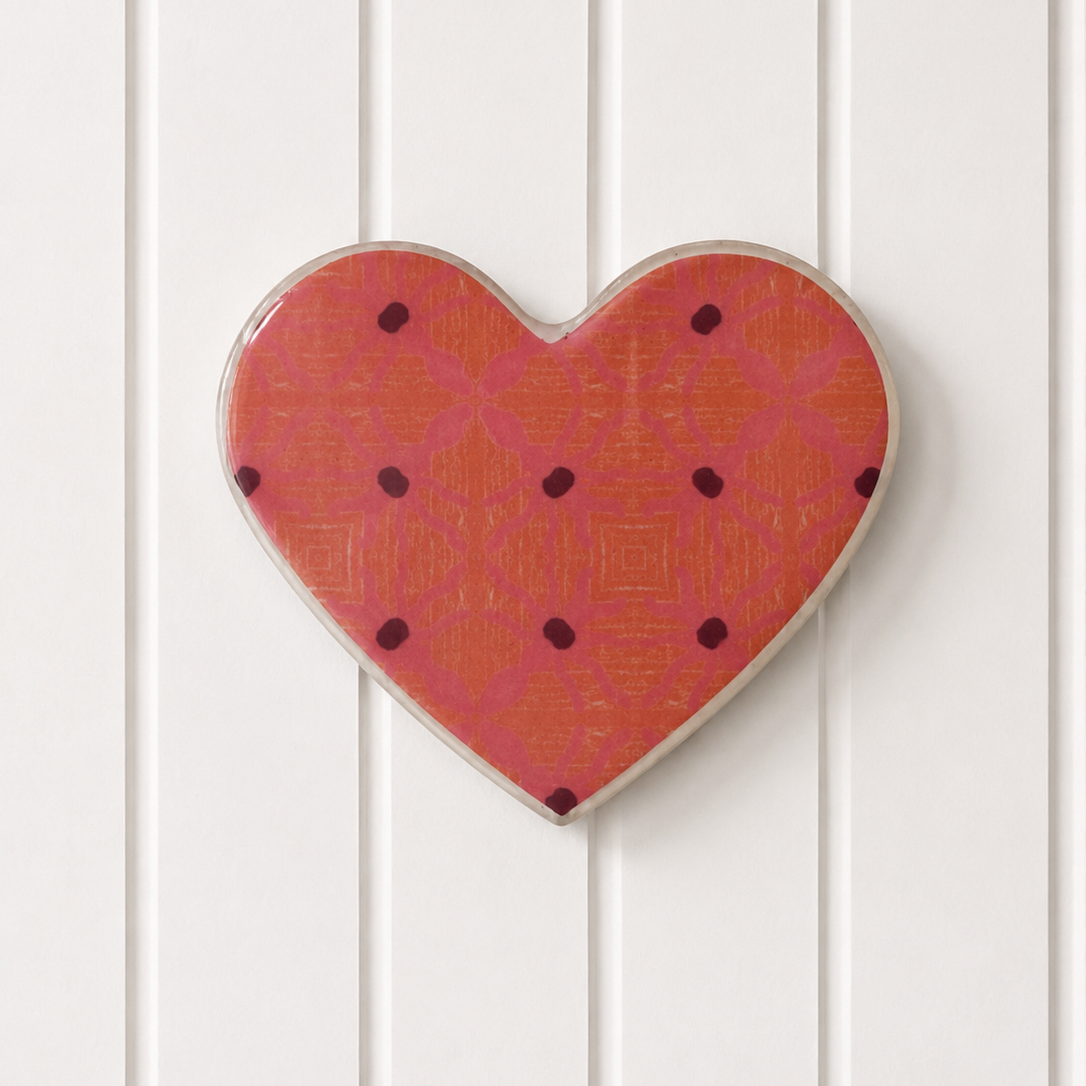 Coral heart Tile