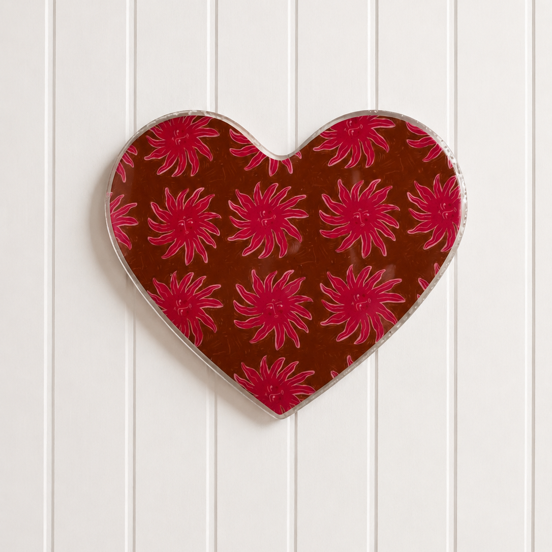 Sun Heart Wall Tile