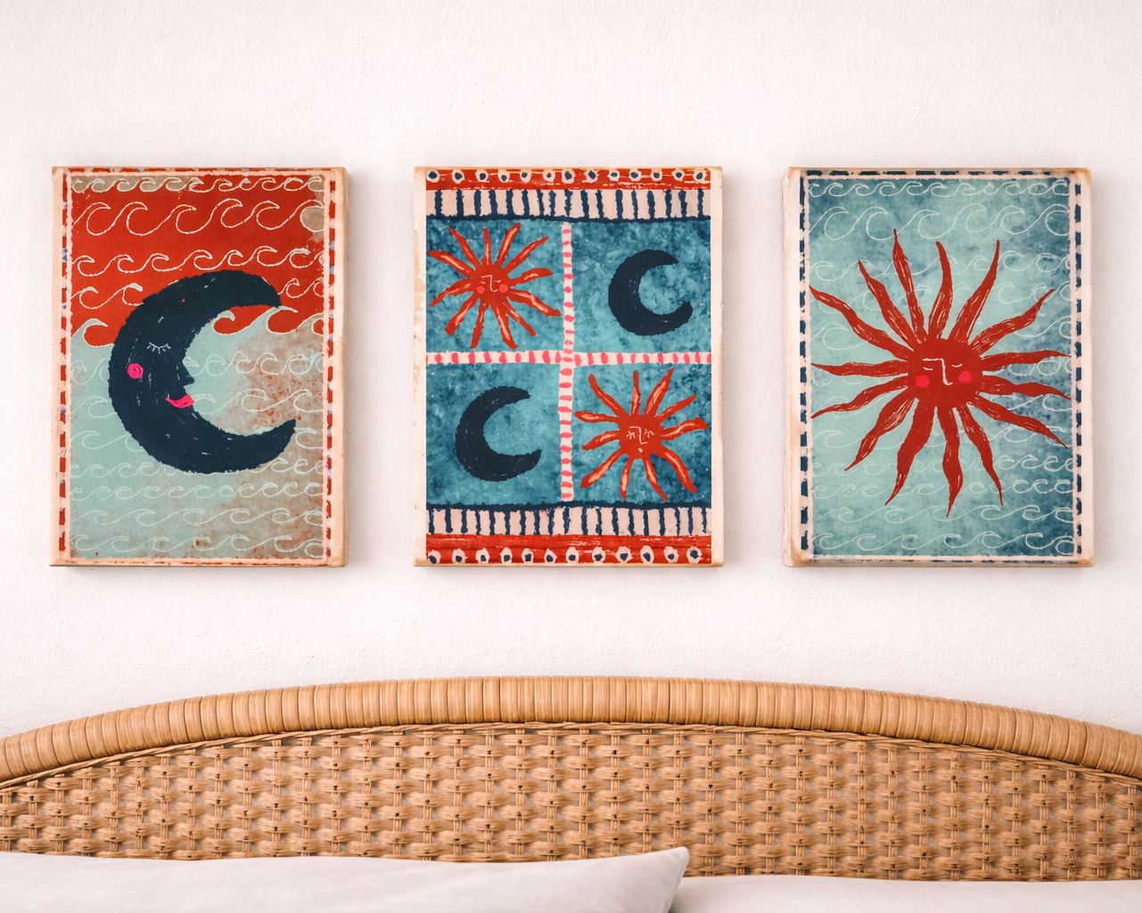The Sun and Moon