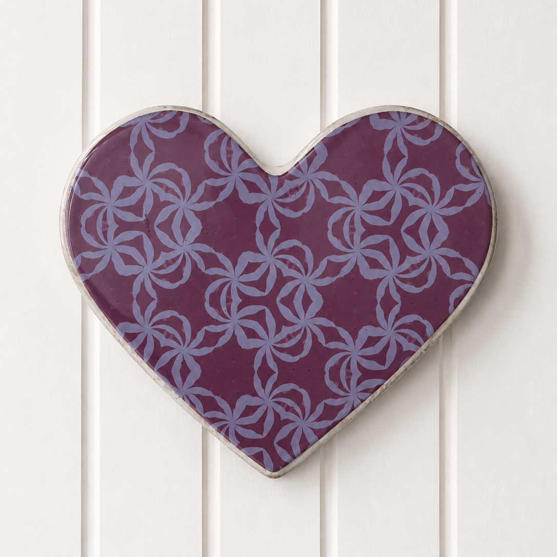 Moonflower Heart Tile
