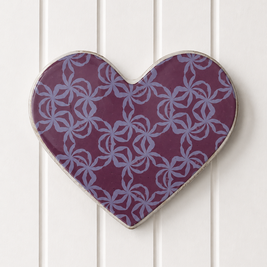 Moonflower Heart Tile