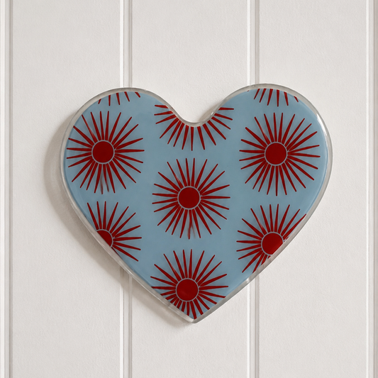 Blue Skies Art Tile