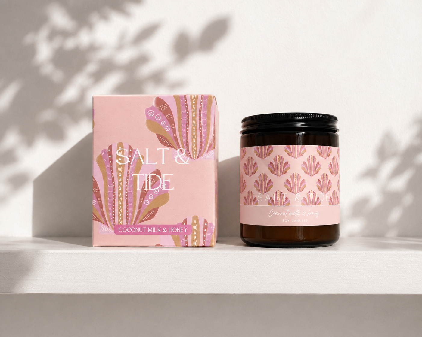 Salt & Tide | Coconut & Honey Soy Candle