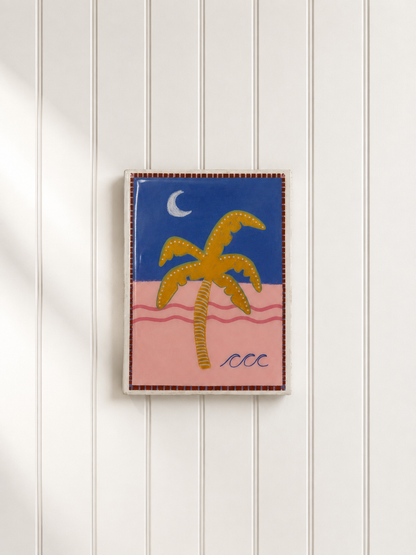 Sunset Palm