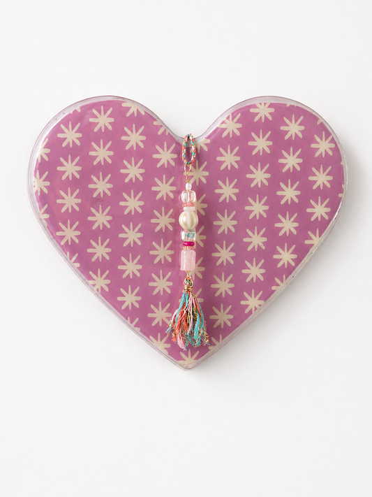 heart art tile